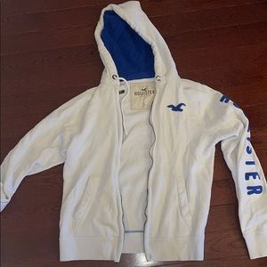 Hollister zip up sweater